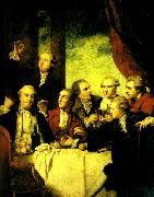 Sir Joshua Reynolds members of the society of dilettanti France oil painting artist